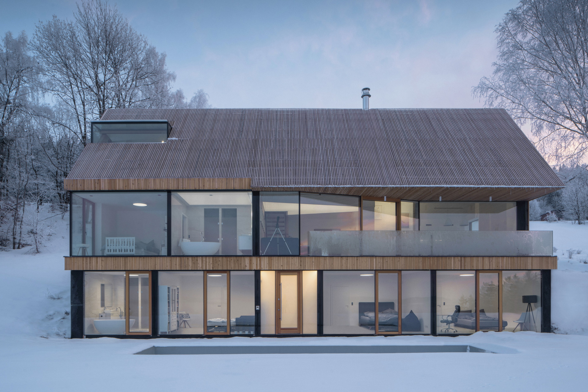 Rodinný dům v Krkonoších od Fránek Architects
