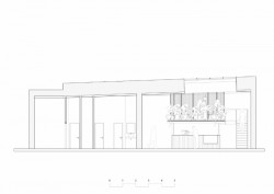 Coffee hub GROUNDS, KOGAA / Alexandra Georgescu, Tomas Kozelsky, Viktor Odstrčilík, Kateřina Baťková, Josef Řehák, Kateřina Čenovská, řez