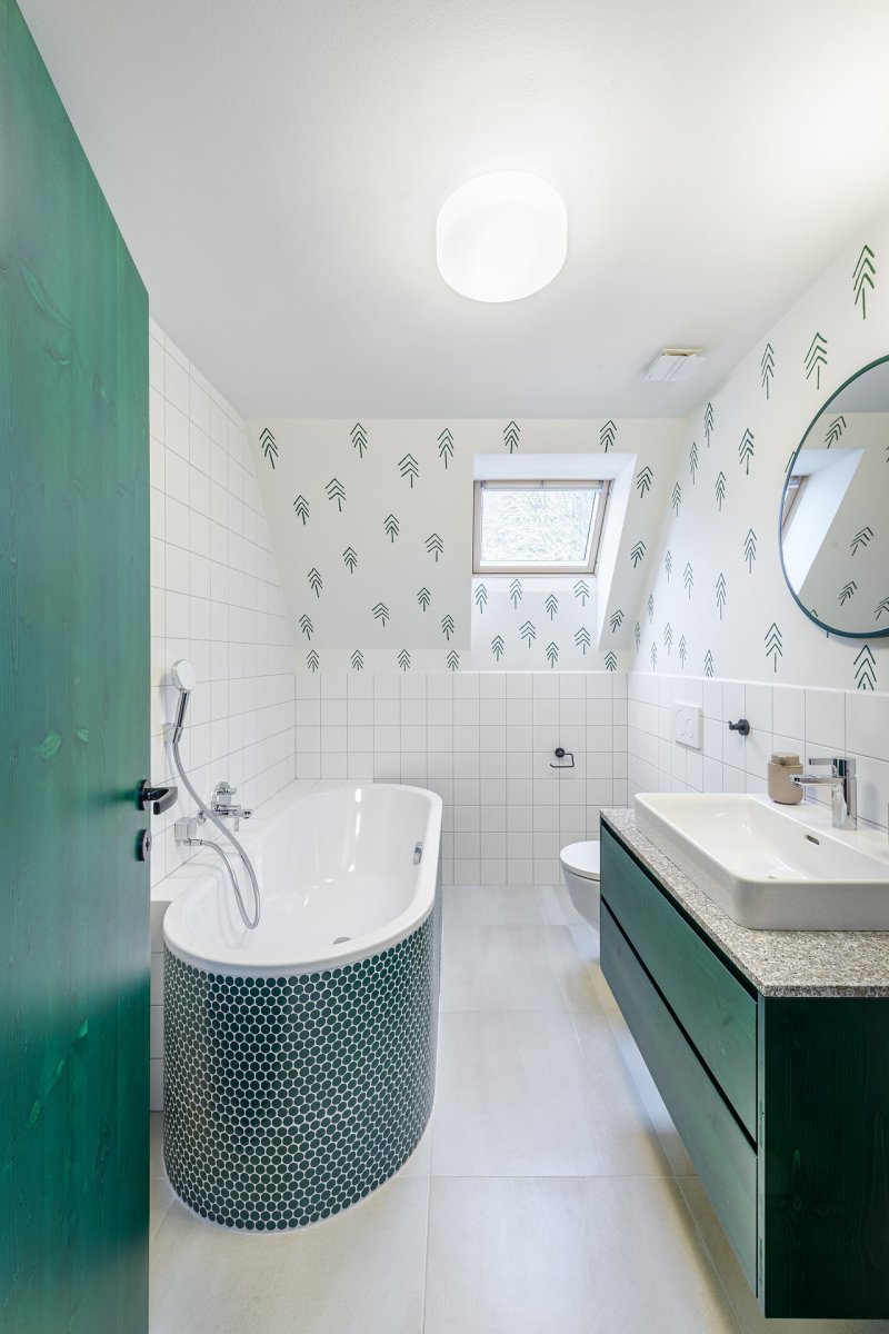 Chata v Jizerských horách od architektky Kateřiny Margoldové