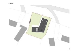 Dům Prokop, ateliér ASGK Design, situace