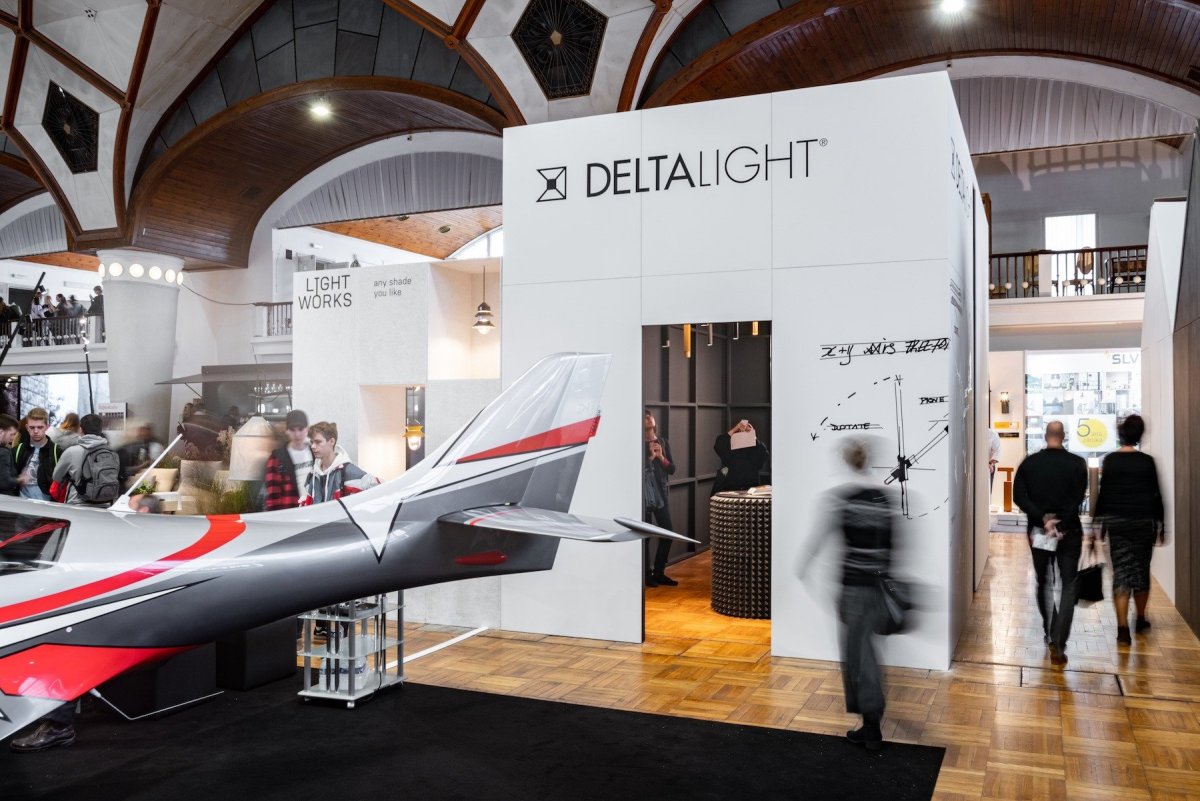 Svítidla Light Works na Designbloku 2018.