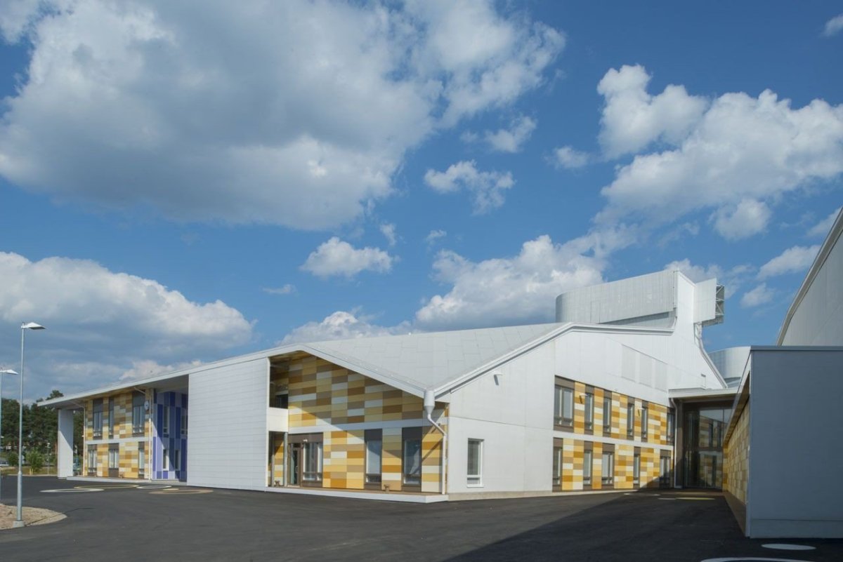 LAHDELMA & MAHLAMÄKI Architects, Komunitní centrum Kastelli, Oulu - foto