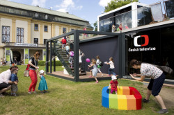 Budova ČT - dětský filmový festival Zlín