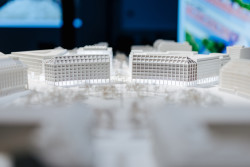 Do 12. listopadu bude v pražském CAMPu k vidění výstava Praha zítra? 4. kvadrant Vítězného náměstí