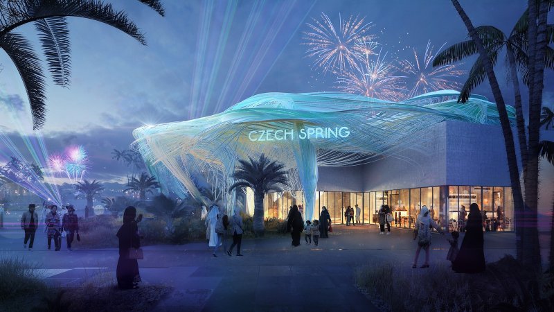 Sawer Cloud, pavilon účasti ČR na světové výstavě EXPO 2020
