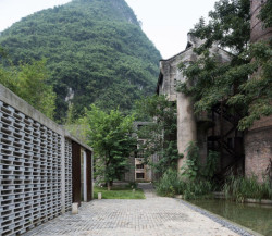Konverze cukrovaru na hotelový komplex Alila Yangshuo, Vector architects