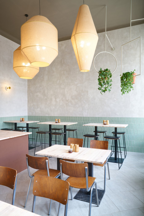 Pobočka restaurace Banh Mi Makers na Letné, Studio Minio / Kryštof Blažek