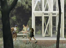 Karol Gregor, Jakub Herza, Viktória Mravčáková, Vyhliadková veža na Dubni // 2. místo – foto