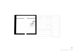 Půdorys 2NP (Rodinný dům v Křenovicích, ika.architekti)