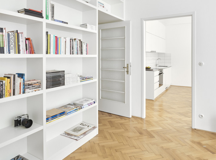 Byt Vinohrady I, 0,5 Studio/ MgA. Pavel Nový, MgA. Vít Svoboda