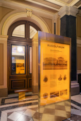 Interiéry předsálí České filharmonie v Rudolfinu, Lenka Míková architekti / Lenka Míková