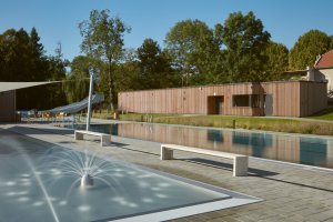 Aquavparku v Kyjově, SENAA architekti: Zařízení, kde se dá sportovat i relaxovat, se jmenuje Aquavparku.