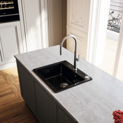 Dřez Franke MythosX bez okapu v barvě Onyx