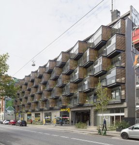 Renovace bytového domu v Kodani od studia Tegnestuen LOKAL