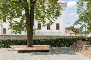 Revitalizace Vrchlického sadů v Klatovech, CHVOJKA / architekt,