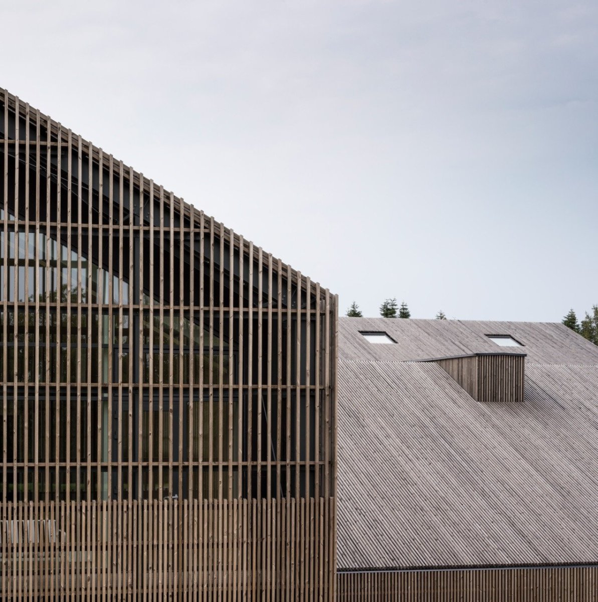 Rozšíření mezinárodní školy Ikast-Brande na komunitní a sportovní centrum od C.F. Møller Architects
