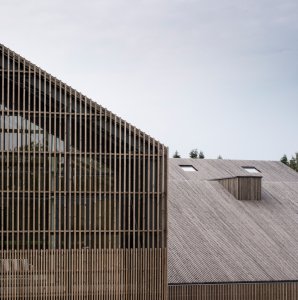 Rozšíření mezinárodní školy Ikast-Brande na komunitní a sportovní centrum od C.F. Møller Architects