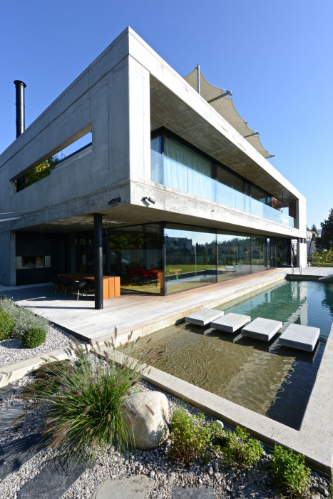 OK Plan Architects, Rodinný dům v Kunraticích - foto