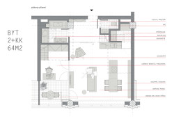 Vzorový byt - vstupní úroveň