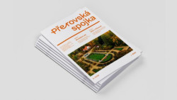 Vizuální identita města Přerov, navrhly Tereza Drábková, Katarína Jamrišková a Ivana Stránská