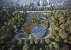 V roce 2018 zvítězil Zdeněk Fránek v architektonické soutěži na řešení vstupního areálu Botanické zahrady hl. m. Prahy.