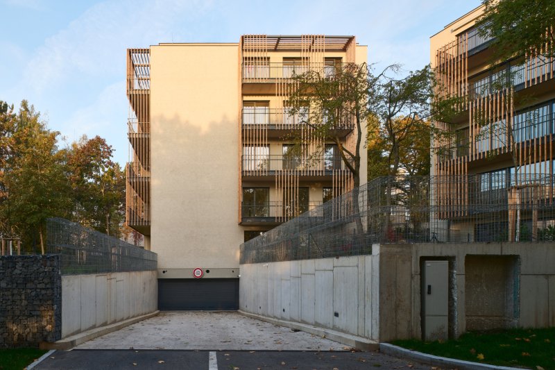 Rezidence Krčská zahrada od Expert Architects na Praze 4