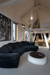 Dom stodola, interiér, Atelier van jarina, foto