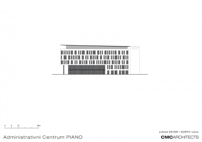 Administartivní centrum Piano, S pohled, CMC architects a.s.