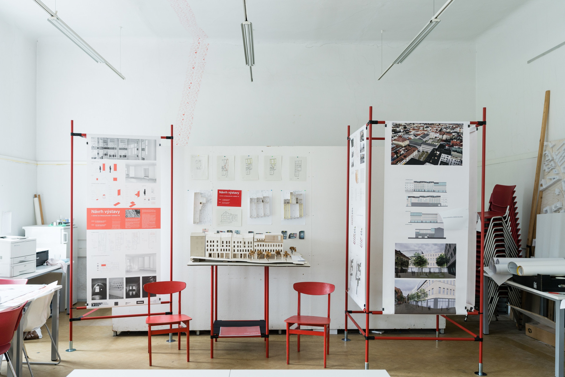 Oceněné semestrální práce jsou k vidění pro veřejnost pouze do čtvrtka