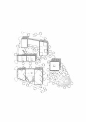 Obytný komplex Nová Terasa, Vallo Sadovsky Architects, situace