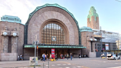 Hlavní nádraží v Helsinkách od Eliela Saarinena