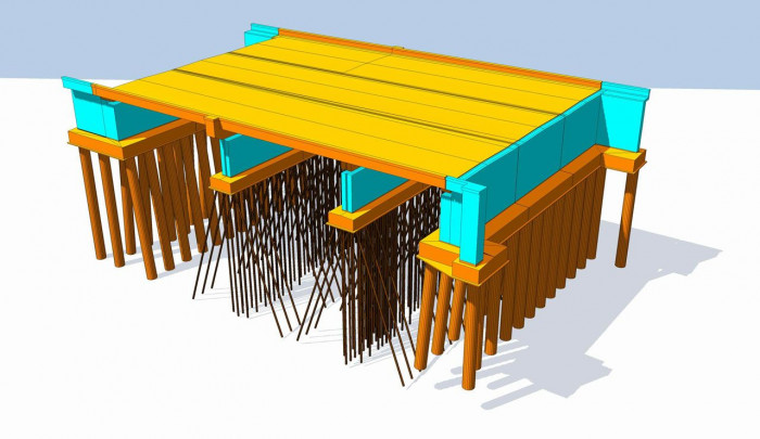 Železniční most v Bartoškově ulici, most - foto