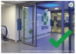 Příklad dobré praxe. Box umístěný v nákupním centru