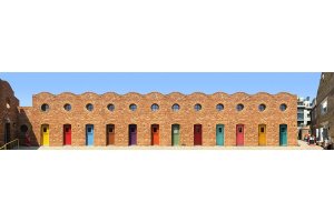 Peter Barber Architects, příbytky na Holmes Road, foto