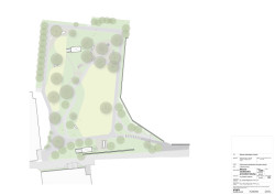 Situace (ateliér YYYY, park U Uranie)