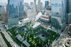 Na obnově dolního Manhattanu se stále pracuje.