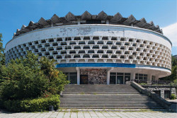 Jídelna Jalta, Y. Skvortsov, E. Nasonov, V. Samunov, Jalta Crimea, 1977
