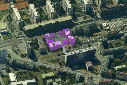 Chmelař architekti, Obytný soubor 4BLOK, situace - foto