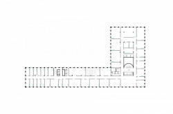 Univerzita J.E.Purkyně, Pelčák a partner architekti, půdorys 2NP