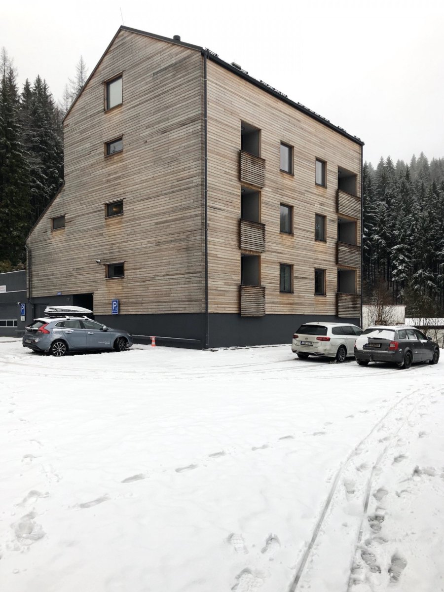 Apartmánové domy v Harrachově od studia Kvalitář