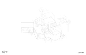 Casa Hilo, axonometrie, Zeller & Moye