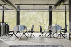 Kancelářské stoly furniloop jsou spojením designu a udržitelnosti