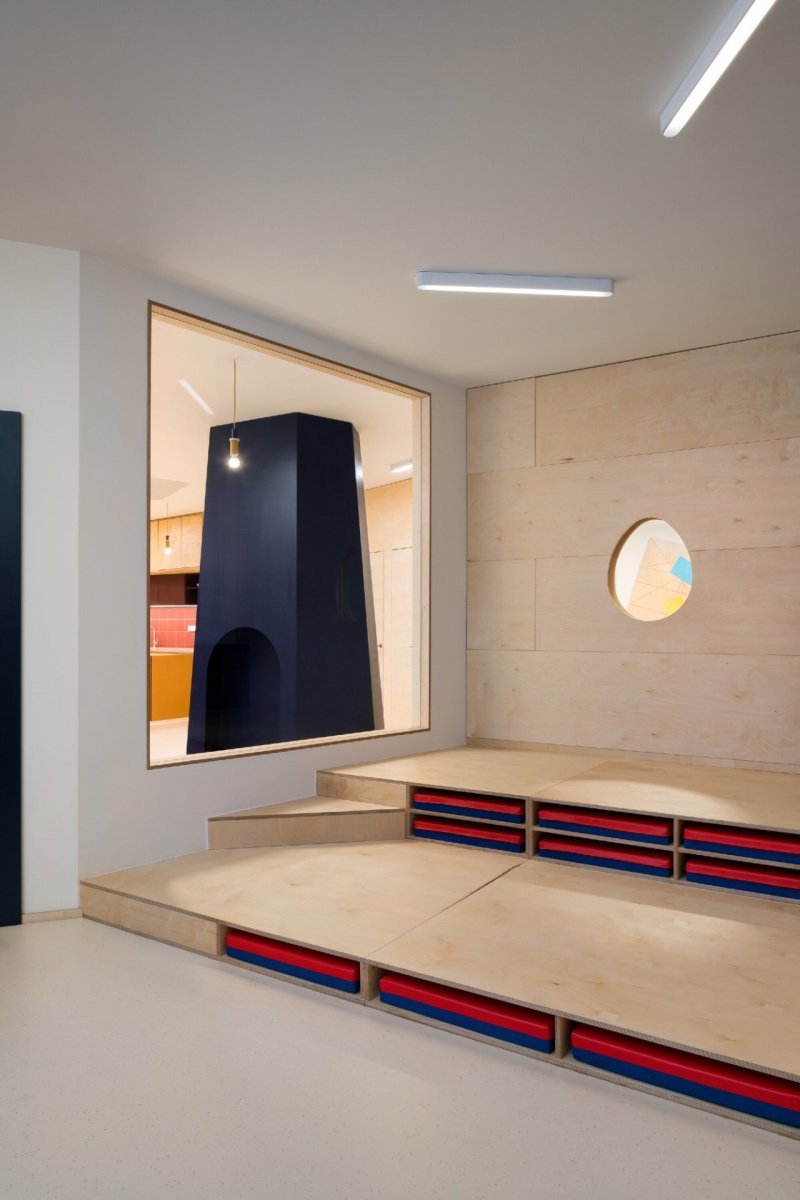 Rekonstrukce mezinárodních jeslí Malvína, No Architects / Jakub Filip Novák, Daniela Baráčková