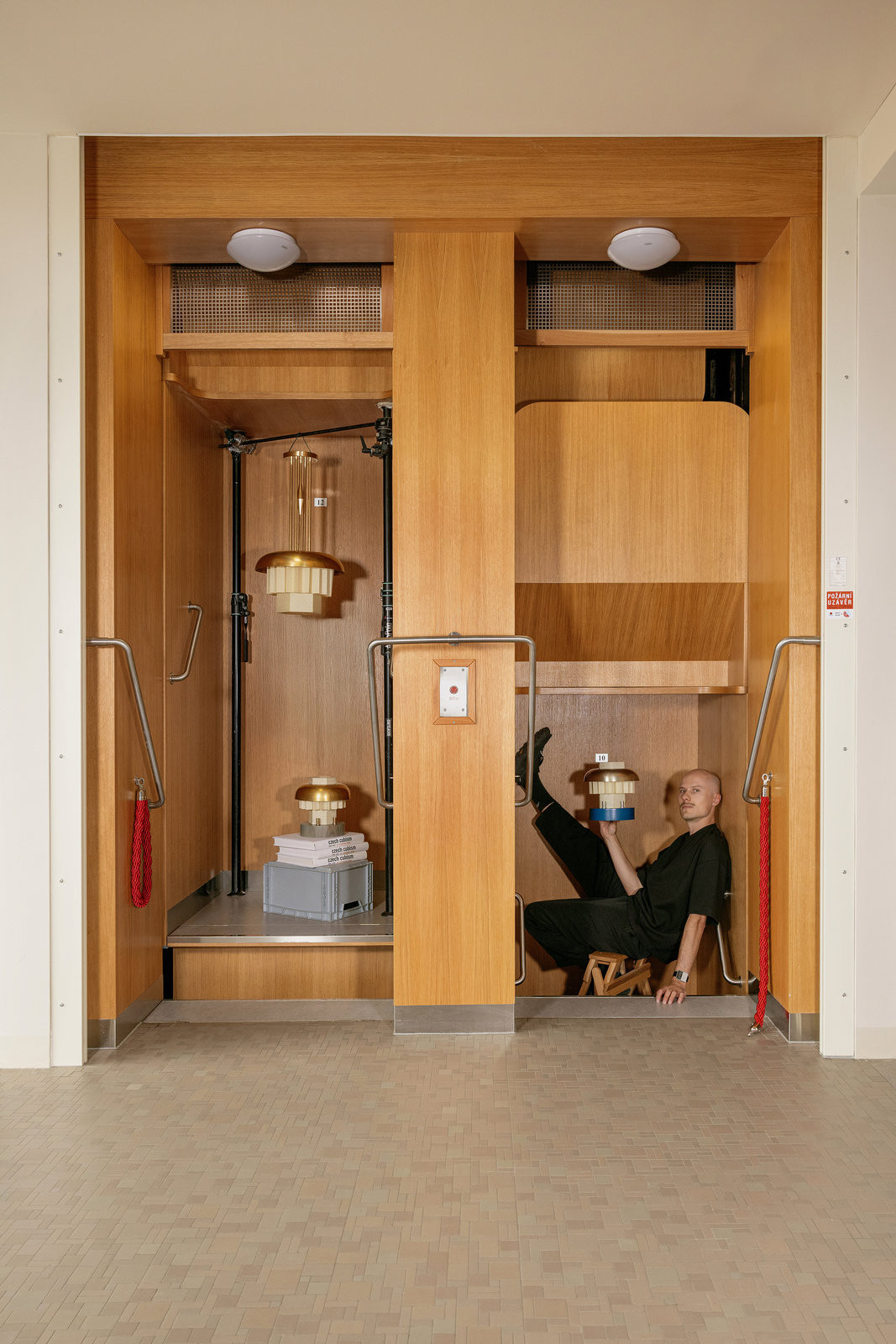 Jiří Krejčiřík - kolekce svítidel Emílie a Emil pro Modernistu