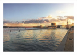 Lundgaard & Tranberg Architects, Molo Kvæsthus v Kodani, vizualizace