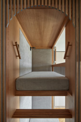 Interiér pražské garsonky na Žižkově od ateliéru ORA