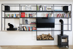 Neuhäusl Hunal, rekonstrukce podkrovního bytu, foto