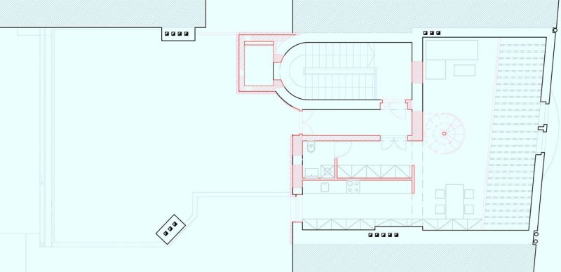 PLATFORMA ARCHITEKTI, Dům s loftem, 5. NP - foto