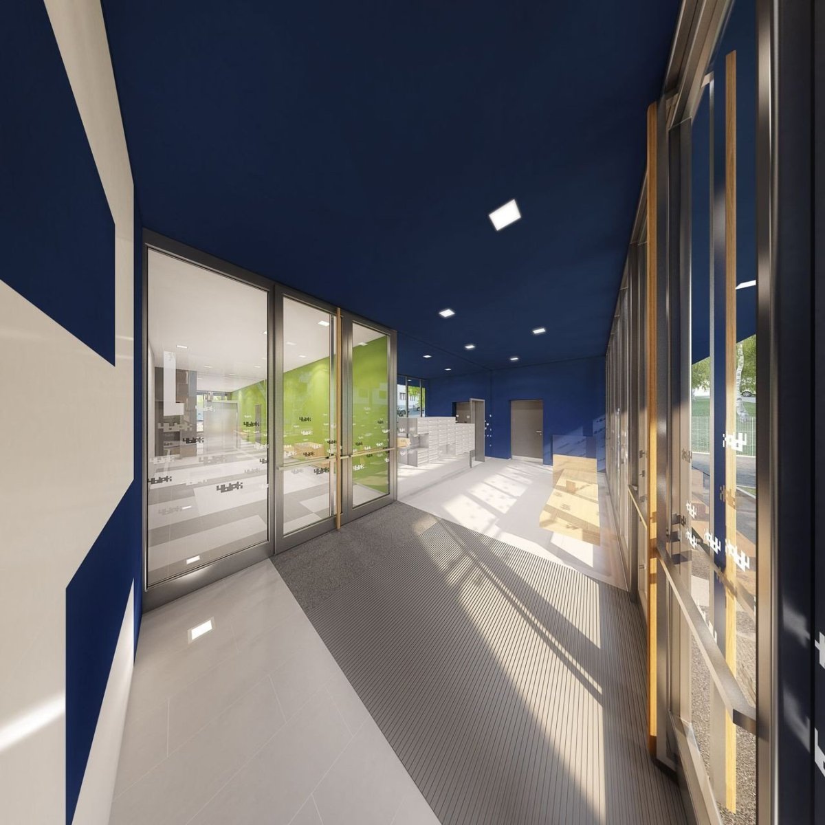 Chmelař architekti, Obytný soubor 4BLOK - vizualizace
