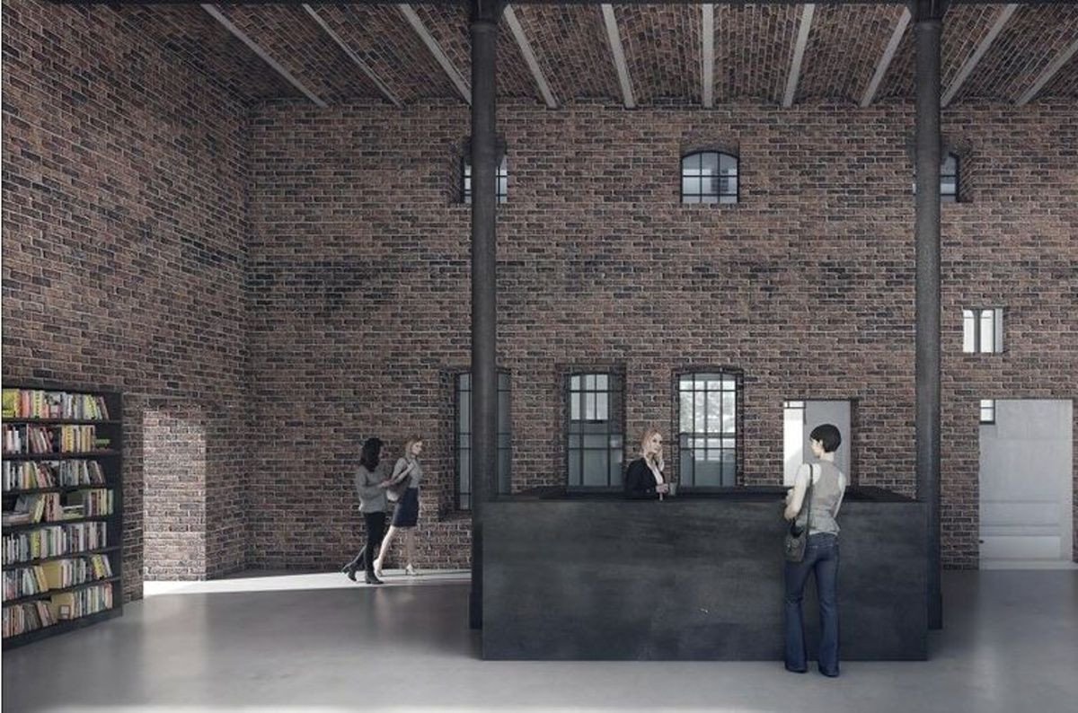 Návrh přestavby budovy bývalých jatek v Ostravě, Petr Hájek architekti